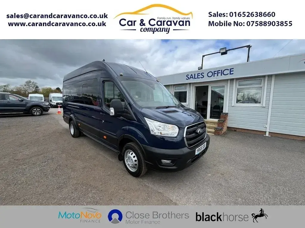 Usado Ford Transit Trend 170 HP (125 kW) 2019 Azul