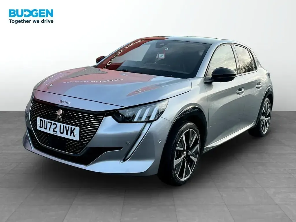 Used Peugeot 208 GT-line 100 HP (73 kW) 2022 Grey Hatchback