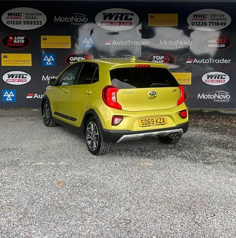 Used Kia Picanto X-Line 84 HP (61 kW) 2019 Green Hatchback