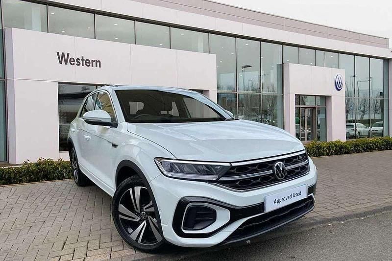 White Used 2022 VW T-Roc R-line SUV | £24,398 (Fair price) - Image 1/4