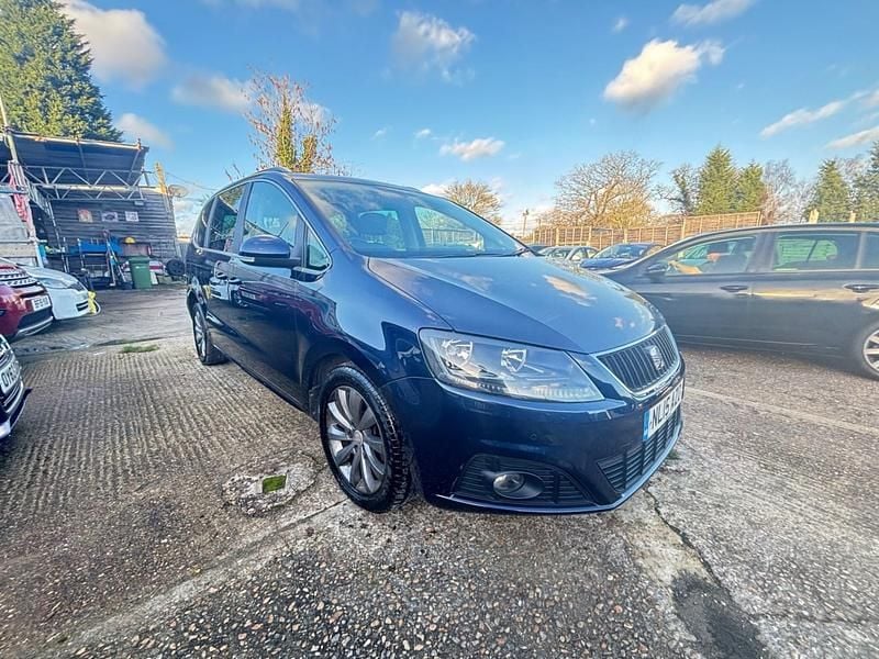 Used Seat Alhambra I-Tech 2015 Blue MPV
