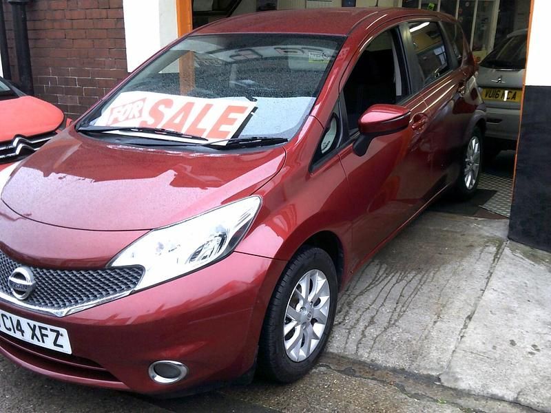 Used Nissan Note Acenta 2014 Red Hatchback