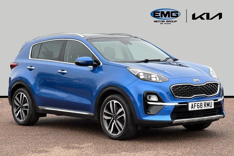 Used Kia Sportage 134 HP (98 kW) 2018 Blue SUV