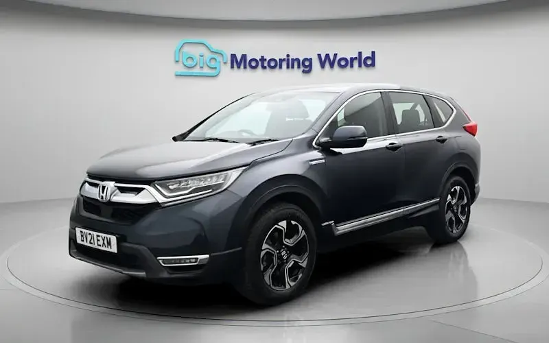 Used Honda CR-V Hybrid 184 HP (135 kW) 2021 Blue SUV