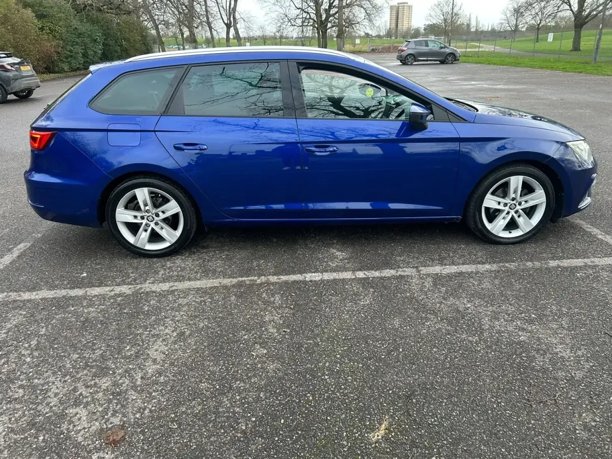 Second-hand Seat Leon FR 150 CP (110 kW) 2017 Albastru Break