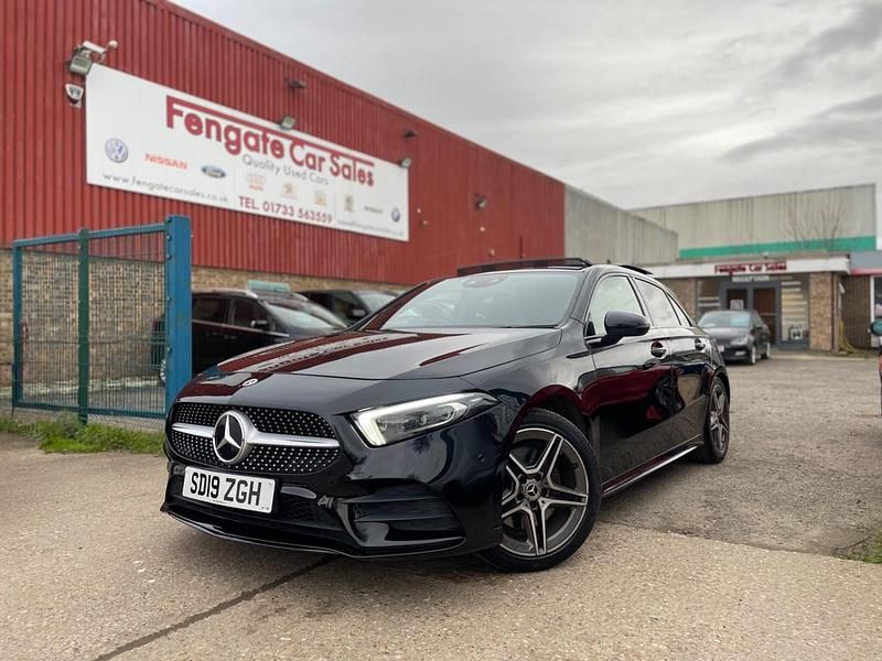 Used Mercedes A220 AMG Line Premium Plus 2019 Black Hatchback