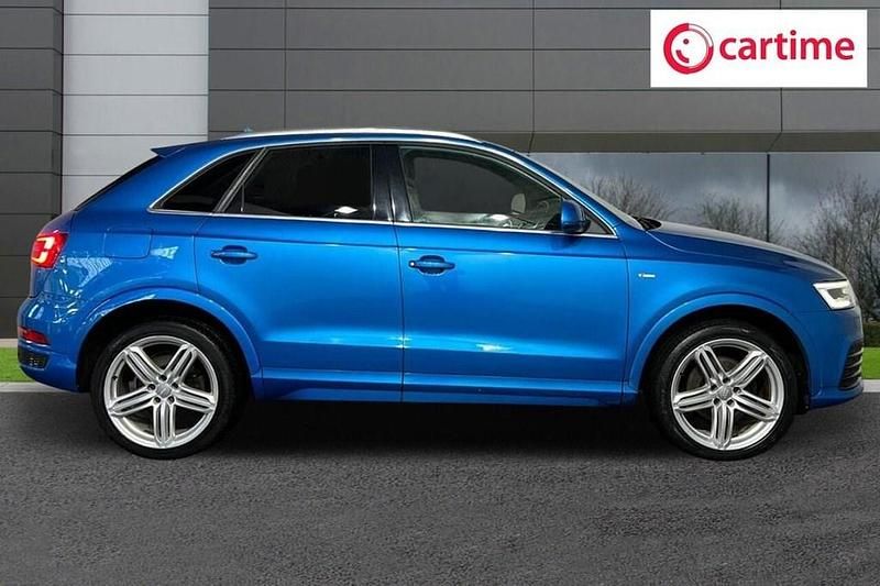 Used Audi Q3 S-line plus 184 HP (135 kW) 2016 Blue SUV