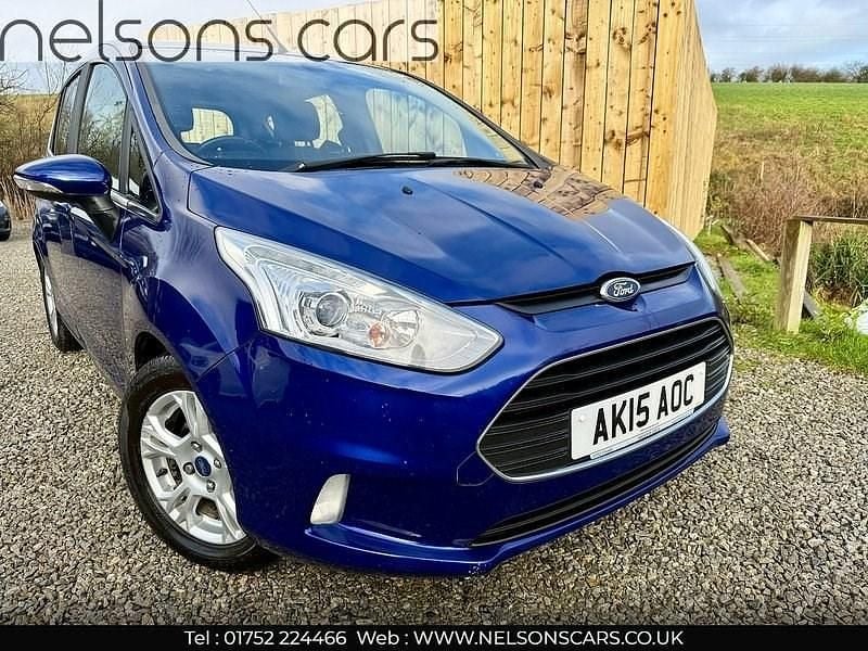Used Ford B-MAX Zetec 90 HP (66 kW) 2015 Blue MPV