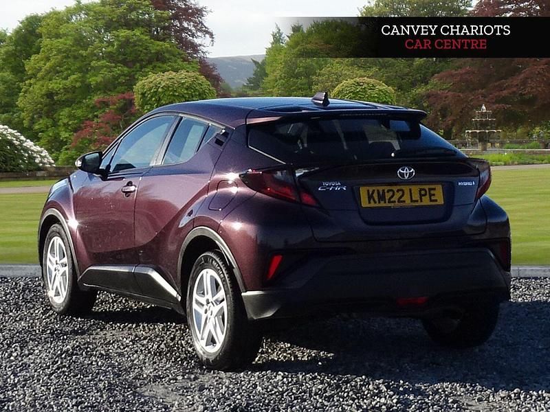 Used Toyota C-HR 122 HP (89 kW) 2022 Mauve/purple SUV