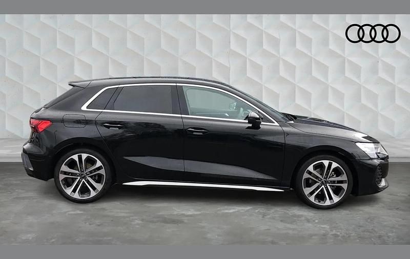 Used Audi A3 S-Line 147 HP (108 kW) 2024 Black Hatchback