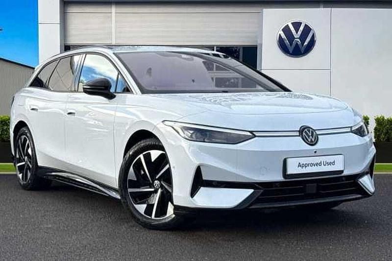 New VW ID.7 Pro 210 kW (286 HP) 2025 White Estate