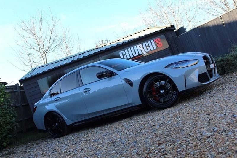 Grey Used 2021 BMW M3 Competition Edition Sedan | £50,790 (Super price) - Image 1/1