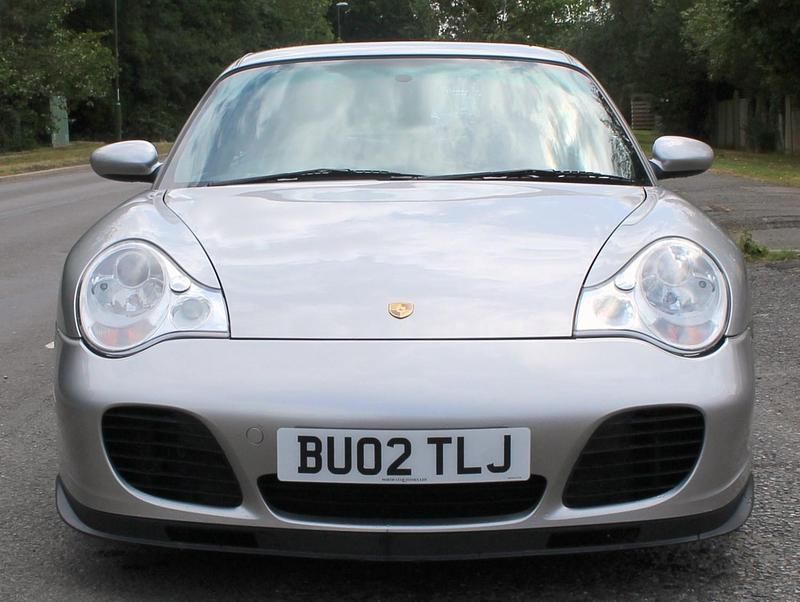 Used Porsche 996 Turbo 414 HP (304 kW) 2002 Silver Coupe