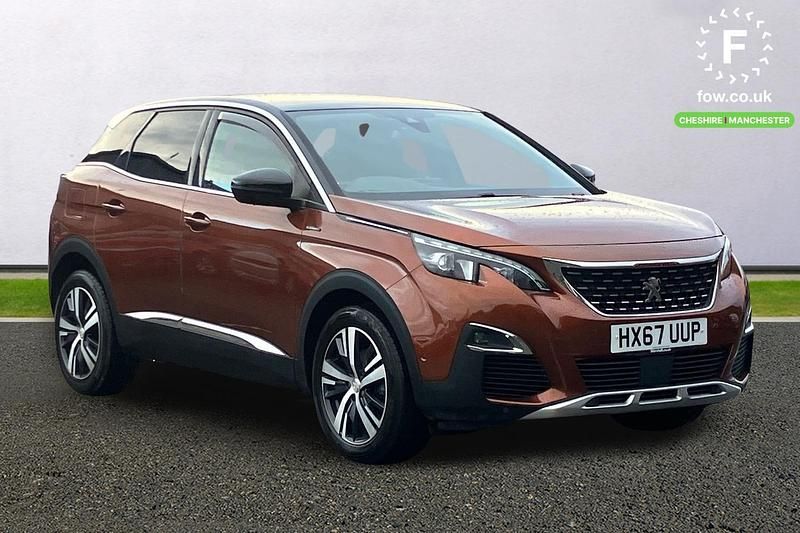 Bronze Used 2017 Peugeot 3008 GT-line Estate | £10,499 (Fair price) - Image 1/4