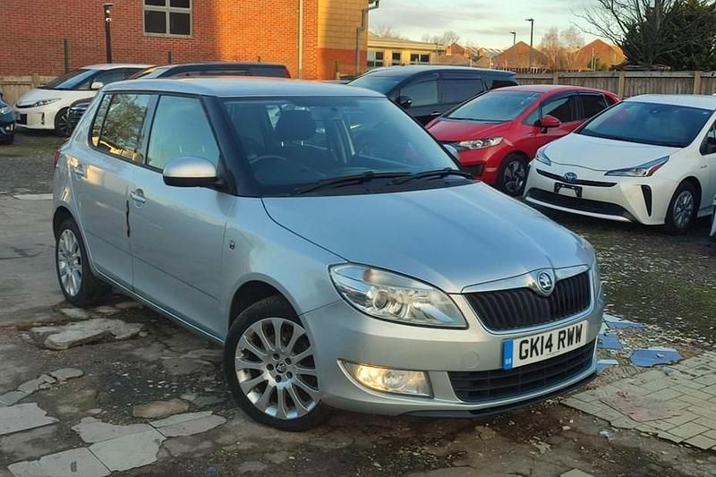 Silver Used 2014 Skoda Fabia Elegance Hatchback | £2,350 (Fair price) - Image 1/1
