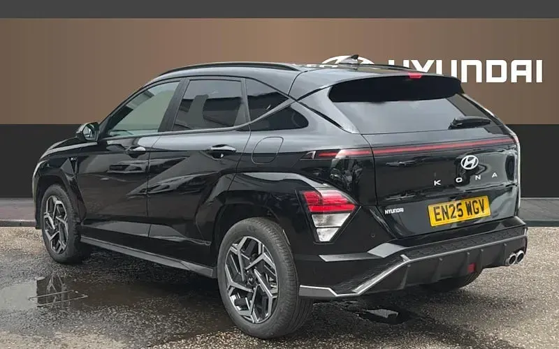 Used Hyundai Kona N Line 137 HP (100 kW) 2025 Black SUV