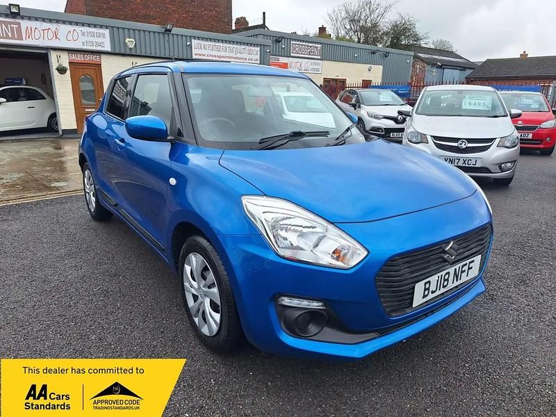 Used Suzuki Swift SZ3 90 HP (66 kW) 2018 Blue Hatchback