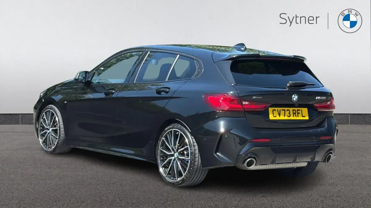 Used BMW M135 Comfort Edition 302 HP (222 kW) 2023 Black Hatchback