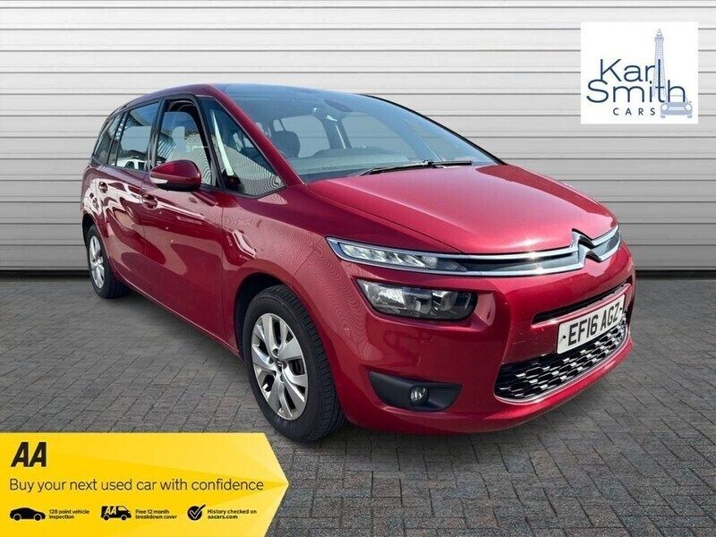 Red Used 2016 Citroën Grand C4 Picasso VTR Sport MPV | £6,495 (Fair price) - Image 1/4