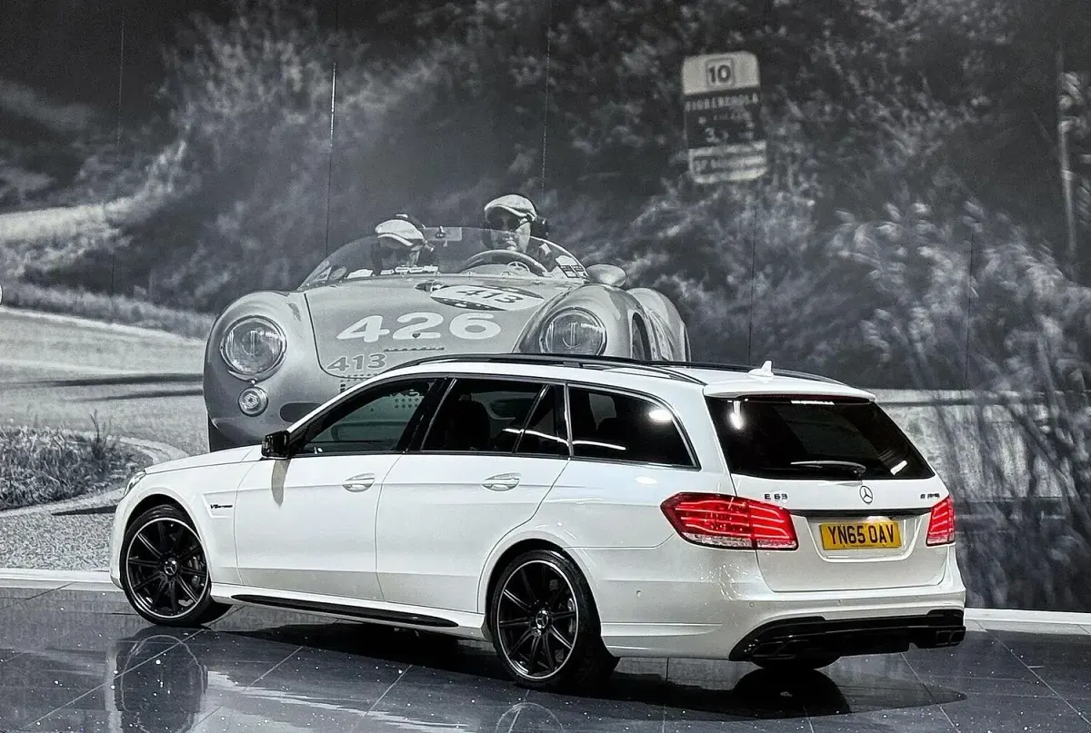 Used Mercedes E63 AMG AMG 2015 White Estate
