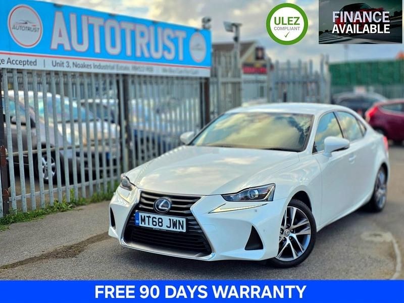 White Used 2018 Lexus IS300h Executive Line Sedan | £11,995 (Fair price) - Image 1/3