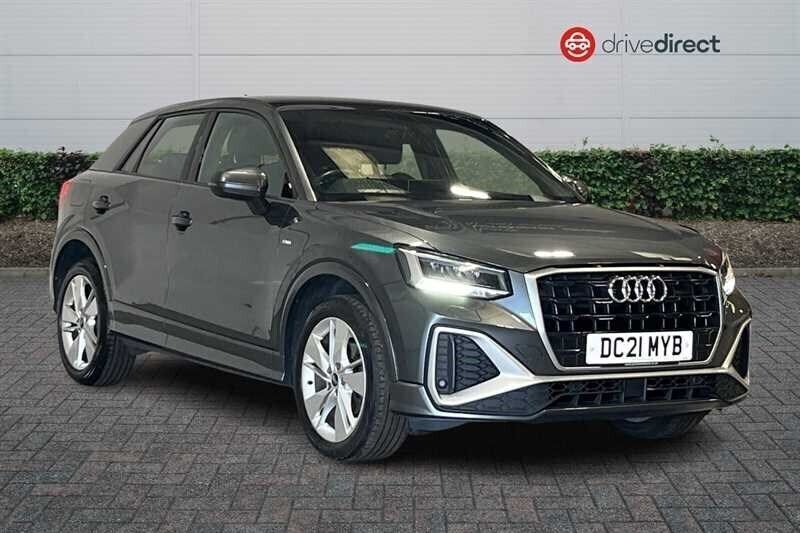 Grey Used 2021 Audi Q2 S-Line SUV | £17,045 (Super price) - Image 1/4