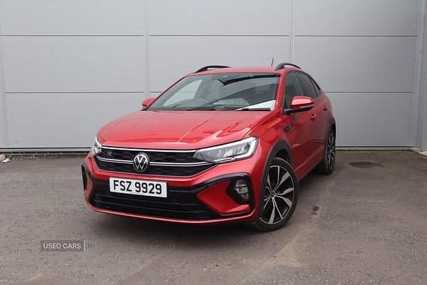 Red Used 2022 VW Taigo R-line SUV | £18,490 (Fair price) - Image 1/4