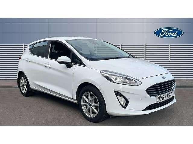 White Used 2017 Ford Fiesta Zetec Hatchback | £6,471 (Fair price) - Image 1/4
