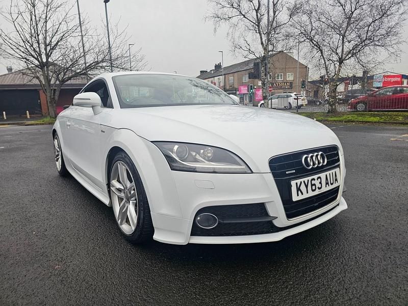 White Used 2013 Audi TT S-Line Coupe | £3,295 (Fair price) - Image 1/4