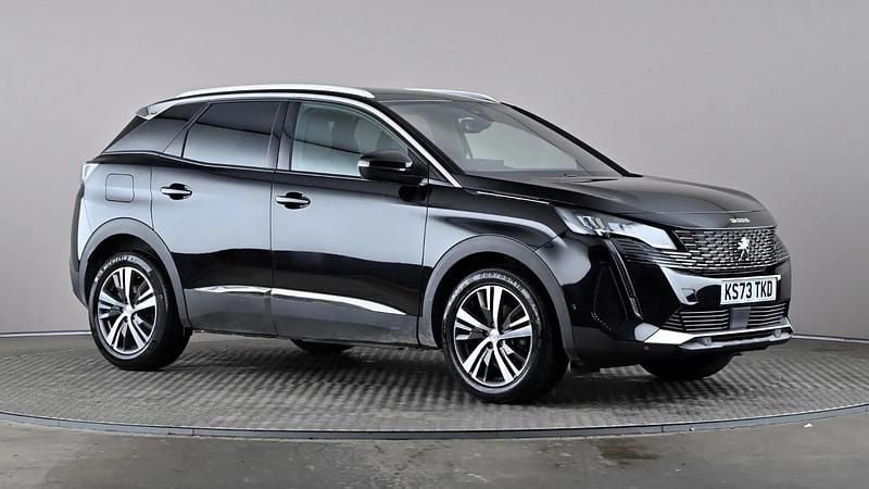 Black Used 2023 Peugeot 3008 Allure+ Hatchback | £17,998 (Good price) - Image 1/4