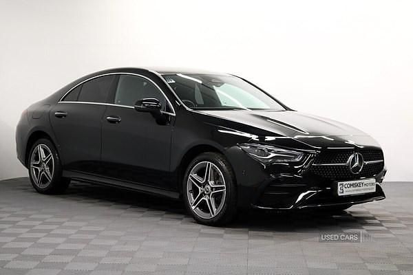 Black Used 2024 Mercedes CLA250e Executive Sedan | £29,995 (Expensive) - Image 1/4