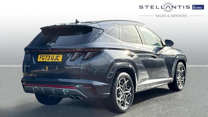 Used Hyundai Tucson N Line 148 HP (108 kW) 2023 Blue SUV