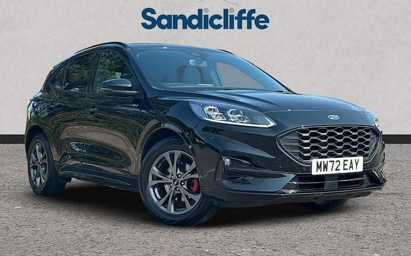 Black Used 2023 Ford Kuga ST-Line SUV | £18,598 (Good price) - Image 1/4