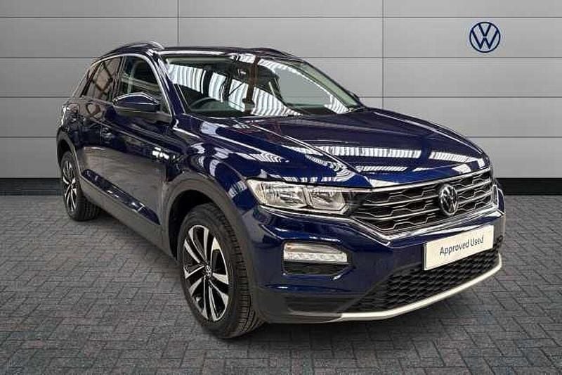 Used VW T-Roc United 150 HP (110 kW) 2021 Blue SUV