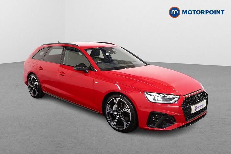 Red Used 2023 Audi A4 Black Edition Estate | £26,299 (Fair price) - Image 1/4