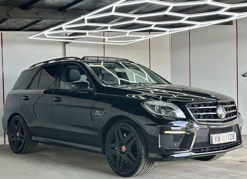 Black Used 2012 Mercedes ML63 AMG AMG SUV | £18,584 - Image 1/4