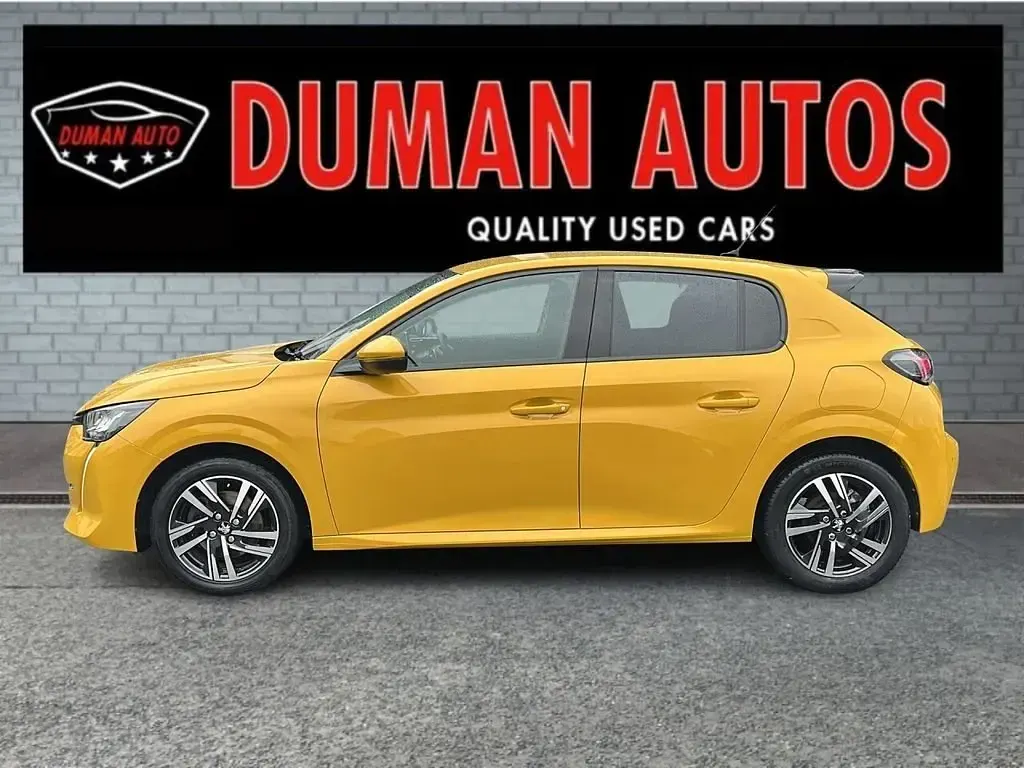 Usado Peugeot 208 Allure 100 HP (73 kW) 2021 Amarelo Citadino