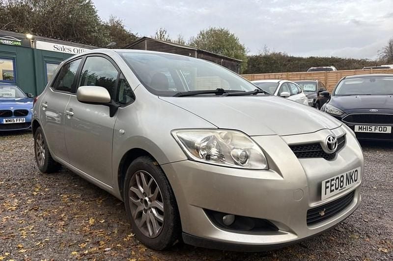 Silver Used 2008 Toyota Auris T3 Hatchback | £1,250 (Good price) - Image 1/1