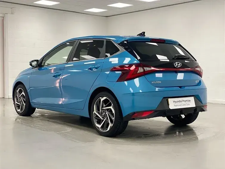 Used Hyundai i20 Premium 2022 Turquoise Hatchback