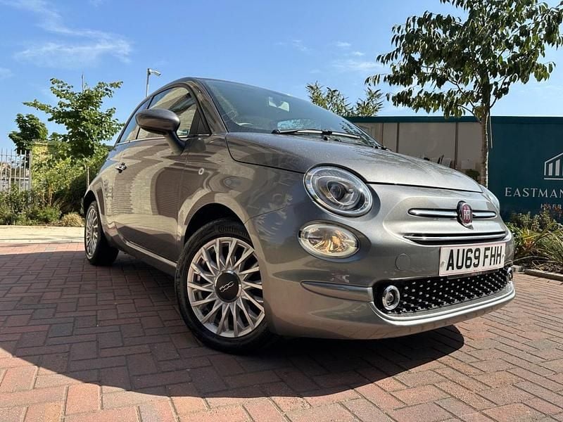 Grey Used 2020 Fiat 500 Lounge Hatchback | £8,495 (Good price) - Image 1/4