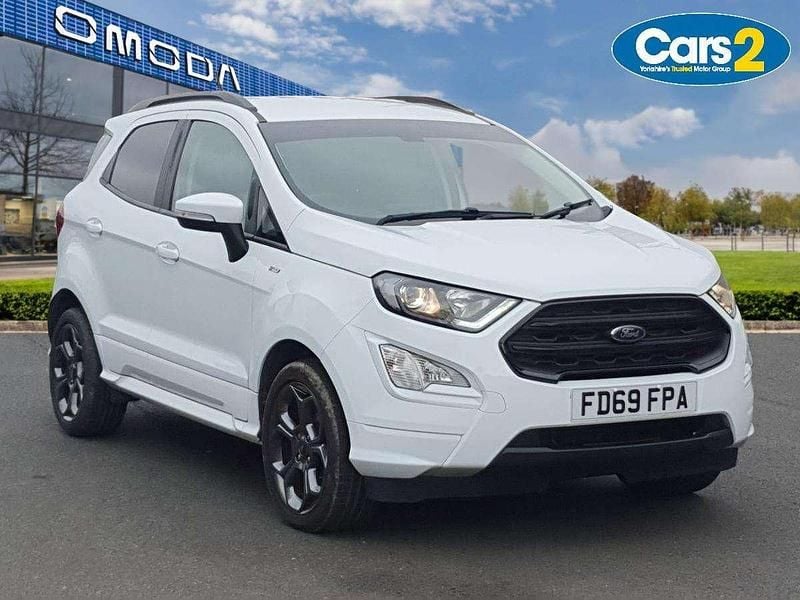 White Used 2019 Ford Ecosport ST-Line SUV | £9,499 (Fair price) - Image 1/4