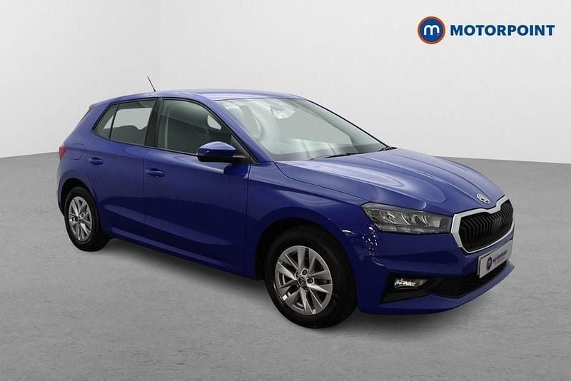 Used Skoda Fabia Comfort 2022 Blue Hatchback