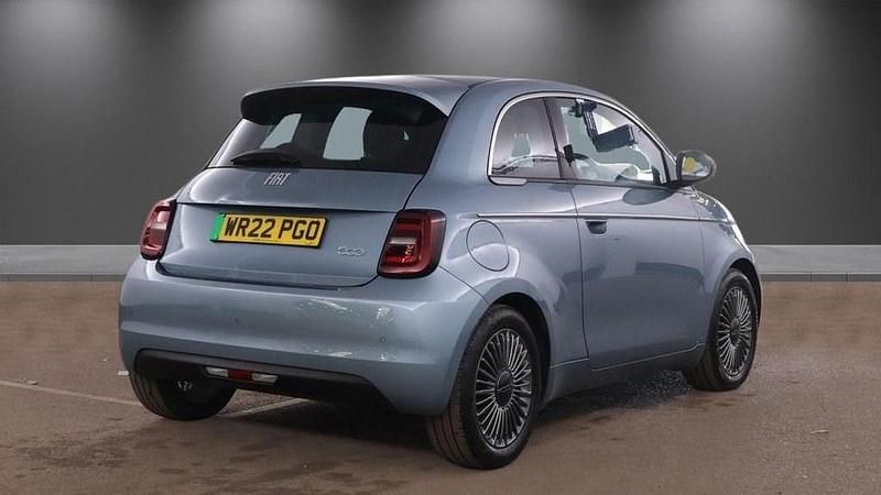 Used Fiat 500e Icon 86 kW (118 HP) 2022 Blue Hatchback