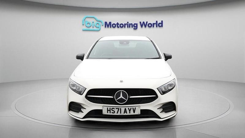 Used Mercedes A250 AMG line 2022 White Sedan