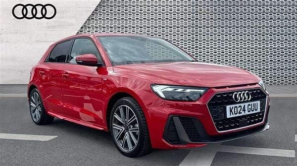 Red Used 2024 Audi A1 S-Line Hatchback | £22,294 (Fair price) - Image 1/4