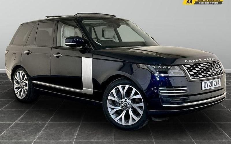 Blue Used 2020 Land Rover Range Rover Autobiography SUV | £41,995 (Good price) - Image 1/2