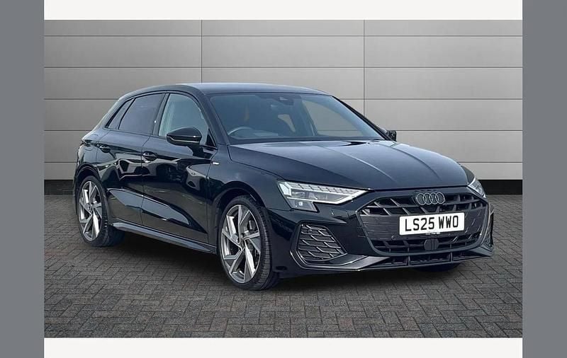 Used Audi A3 Black Edition 150 HP (110 kW) 2025 Black Hatchback