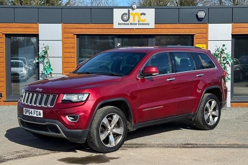Used Jeep Grand Cherokee Limited 2015 Red SUV