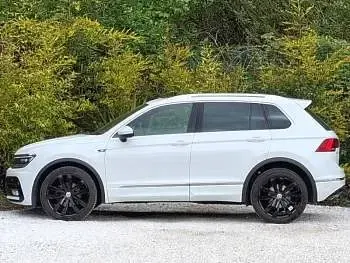 Używany VW Tiguan R-line 150 KM (110 kW) 2017 Biały SUV