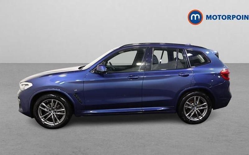 Used BMW X3 M Sport 184 HP (135 kW) 2021 Blue SUV